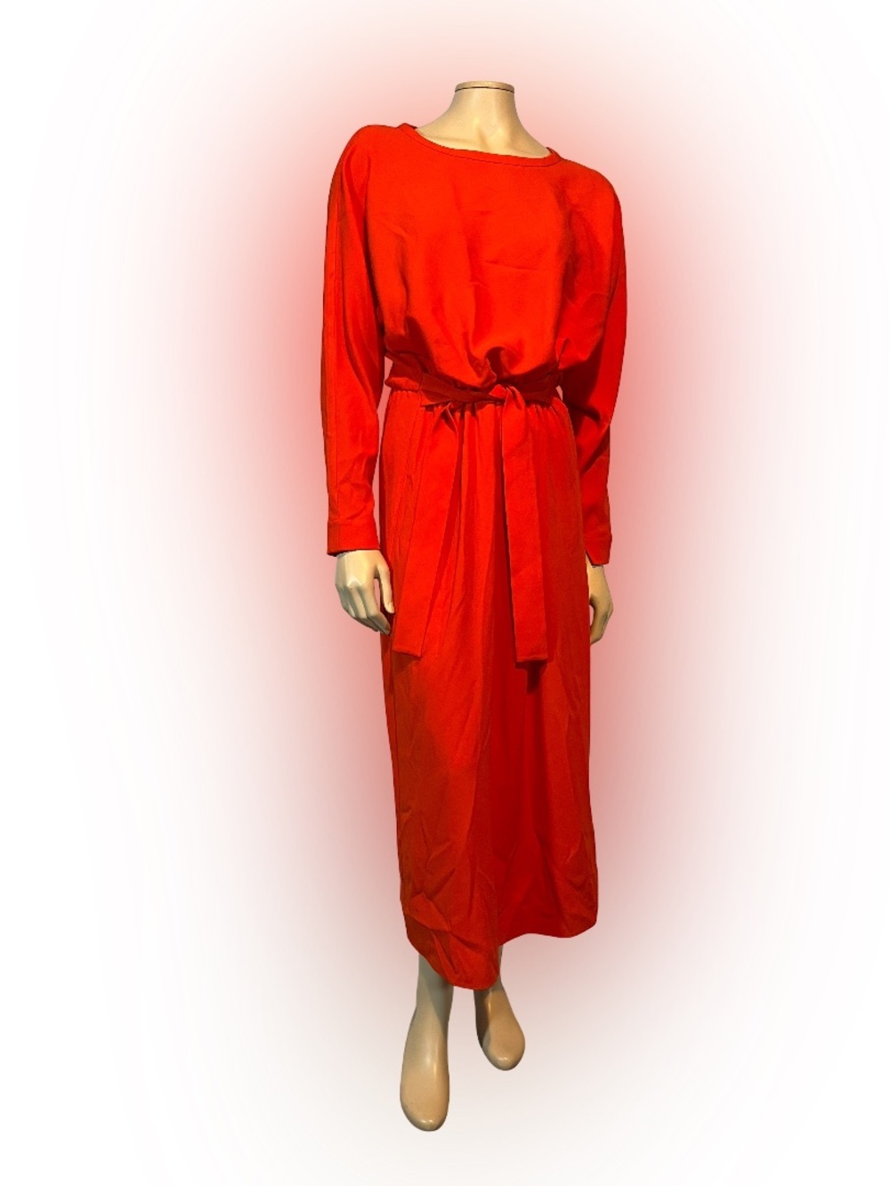 Windsor Red Long sleeve Dress